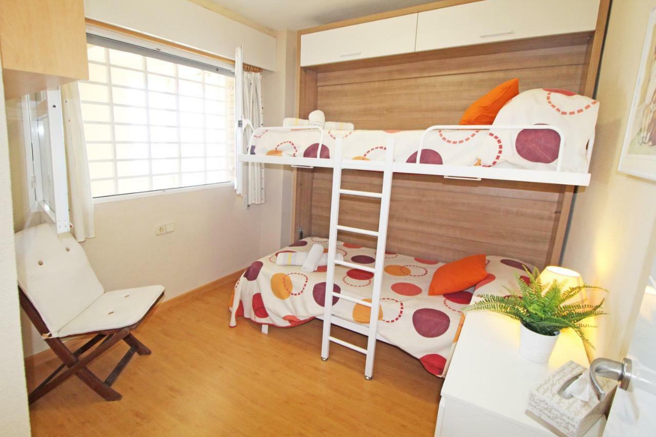 1A Linea Playa San Juan. Vistas. Piscina. Bbq. Gym Lägenhet El Campello Exteriör bild