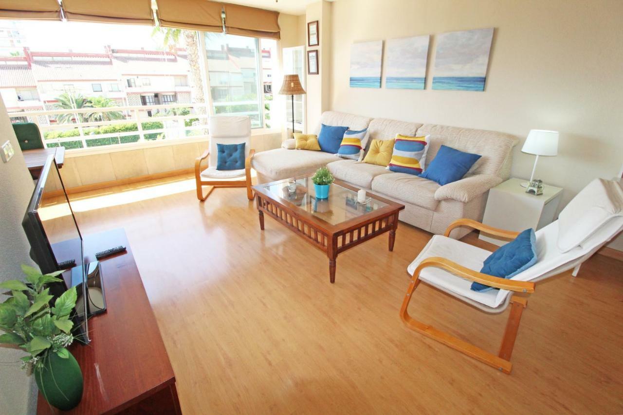 1A Linea Playa San Juan. Vistas. Piscina. Bbq. Gym Lägenhet El Campello Exteriör bild