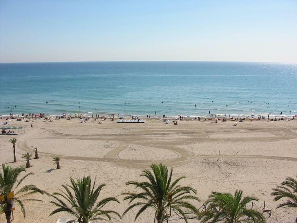 1A Linea Playa San Juan. Vistas. Piscina. Bbq. Gym Lägenhet El Campello Exteriör bild